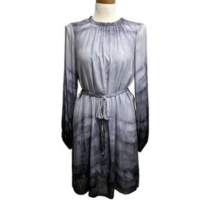 Cloth & Stone Mini Dress Ombré Glacier Print